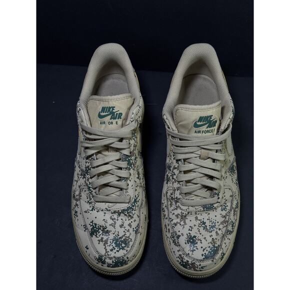 Nike Air Force 1 Low Desert Camo Sneakers Mens Size 10 main image 6